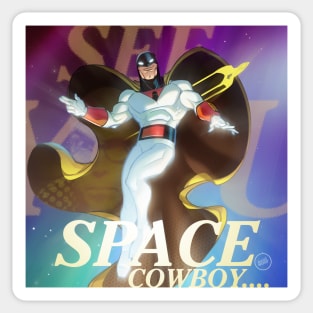 Space Ghost Memorial Sticker